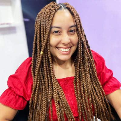 Tranças Box Braids: Linha sintética